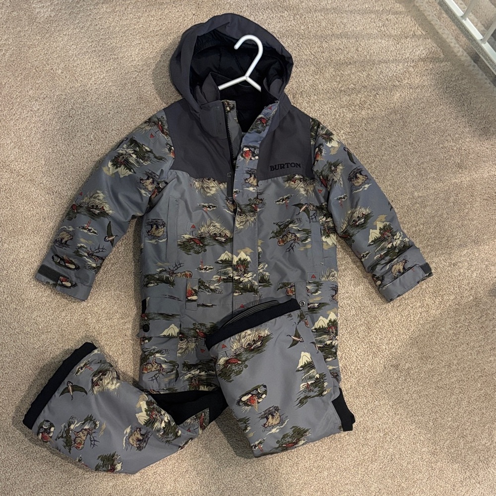 Burton Kids' gray/Black Snowsuit outdoor design